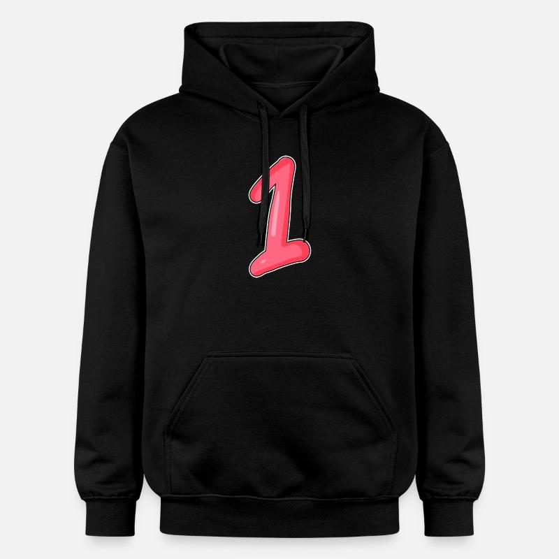 1 - Sweat à capuche Softstyle® Gildan Unisexe - noir