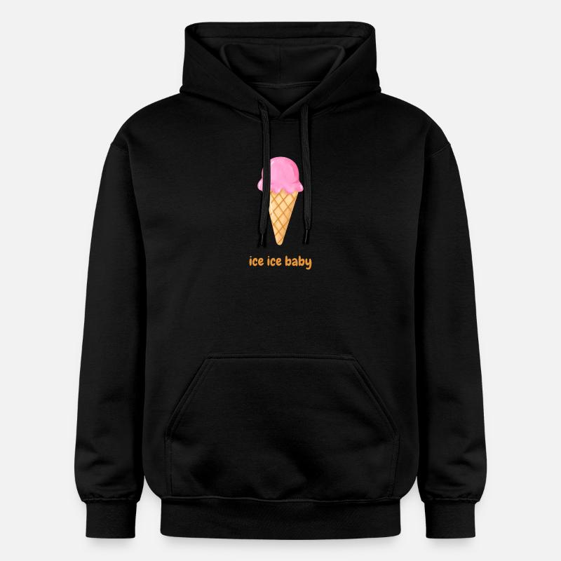 Bébé de la glace - Sweat à capuche Softstyle® Gildan Unisexe - noir