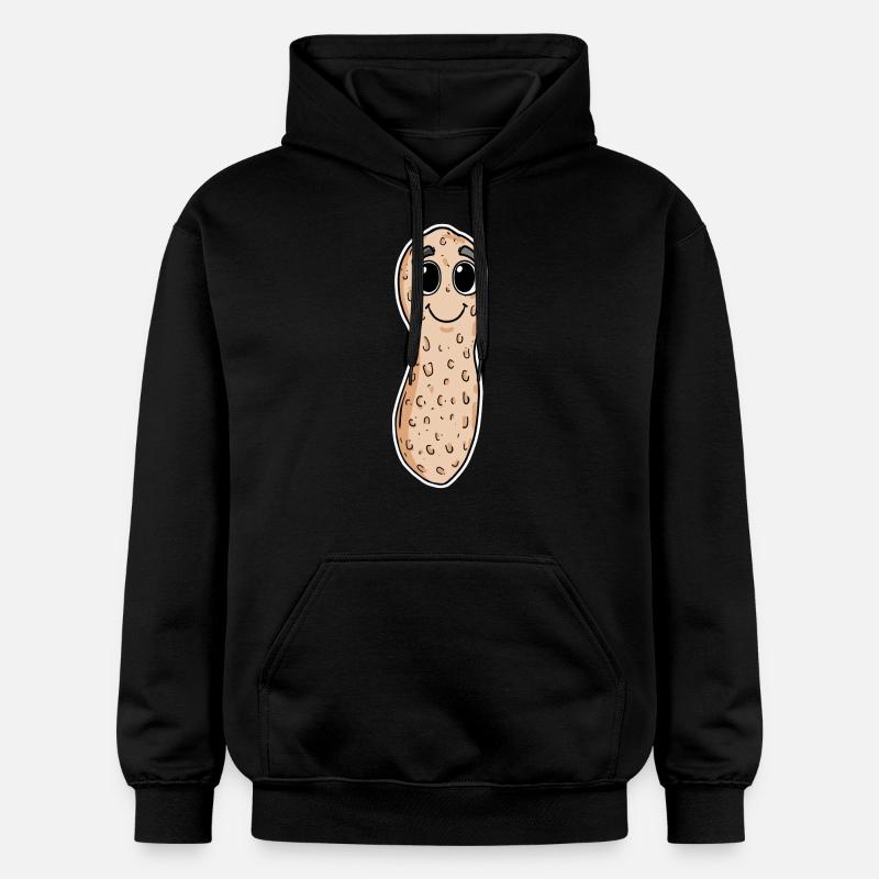 Arachide - Sweat à capuche Softstyle® Gildan Unisexe - noir