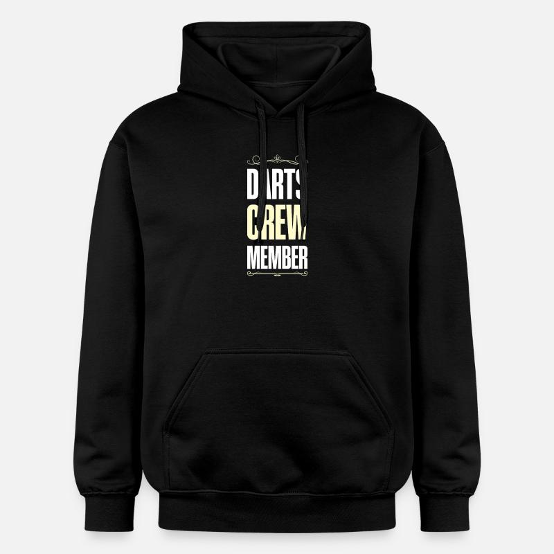 Équipe de fléchettes - Sweat à capuche Softstyle® Gildan Unisexe - noir