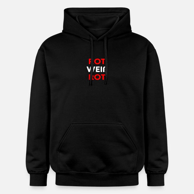 Berlin, capitale Berlinstyle - Sweat à capuche Softstyle® Gildan Unisexe - noir