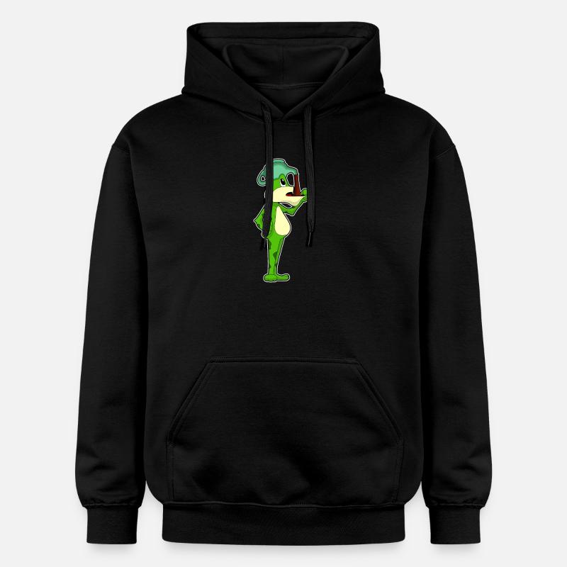 Cafetière grenouille - Sweat à capuche Softstyle® Gildan Unisexe - noir