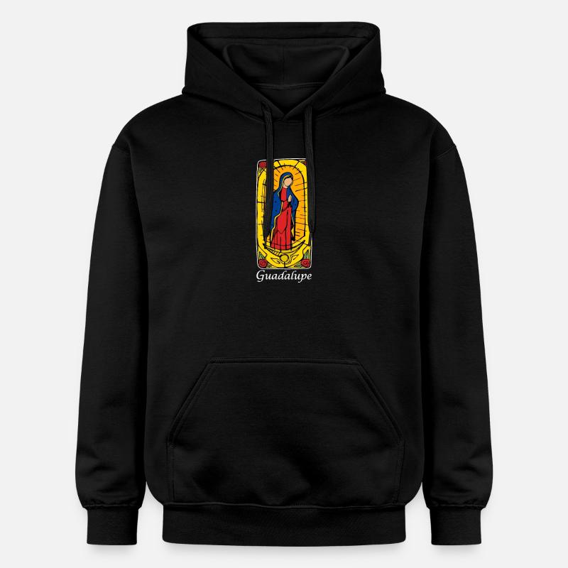 Guadeloupe (dunkel) - Gildan Unisex Softstyle® Midweight Hoodie - Schwarz