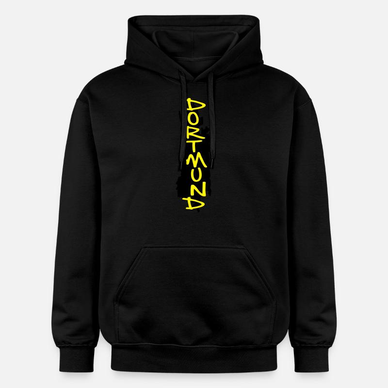 Dortmund - Sweat à capuche Softstyle® Gildan Unisexe - noir