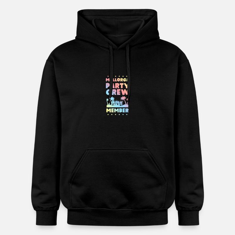 Mallorca Party Crew - Sweat à capuche Softstyle® Gildan Unisexe - noir