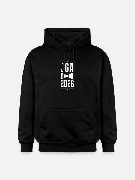 Jga 2026 Bachelor Party - Gildan Unisex Softstyle® Midweight Hoodie - black