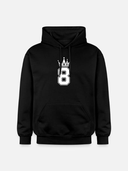 8 Crown - Gildan Unisex Softstyle® Midweight Hoodie - black