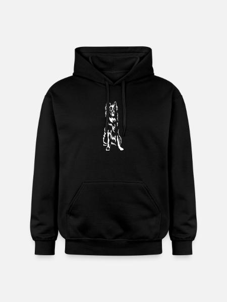 Groenendael "Black Edition" - Gildan Unisex Softstyle® Midweight Hoodie - black