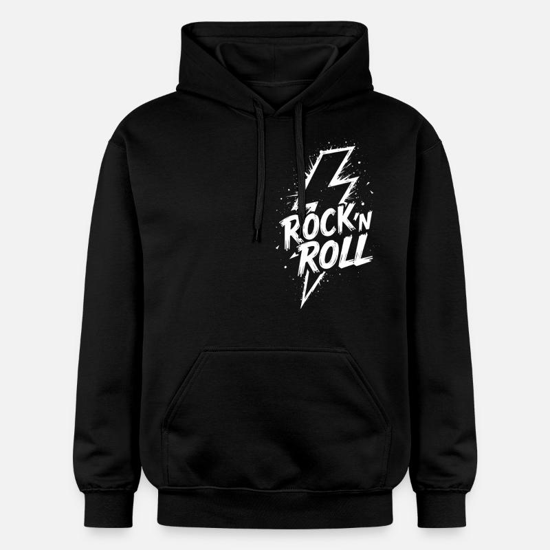 Rock 'n' Roll Blitz - Sweat à capuche Softstyle® Gildan Unisexe - noir
