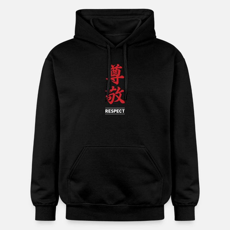 Respect 2 - Sweat à capuche Softstyle® Gildan Unisexe - noir