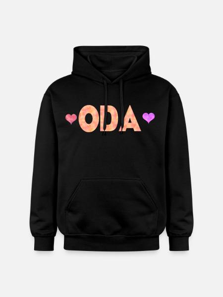 Oda - Sweat à capuche Softstyle® Gildan Unisexe - noir