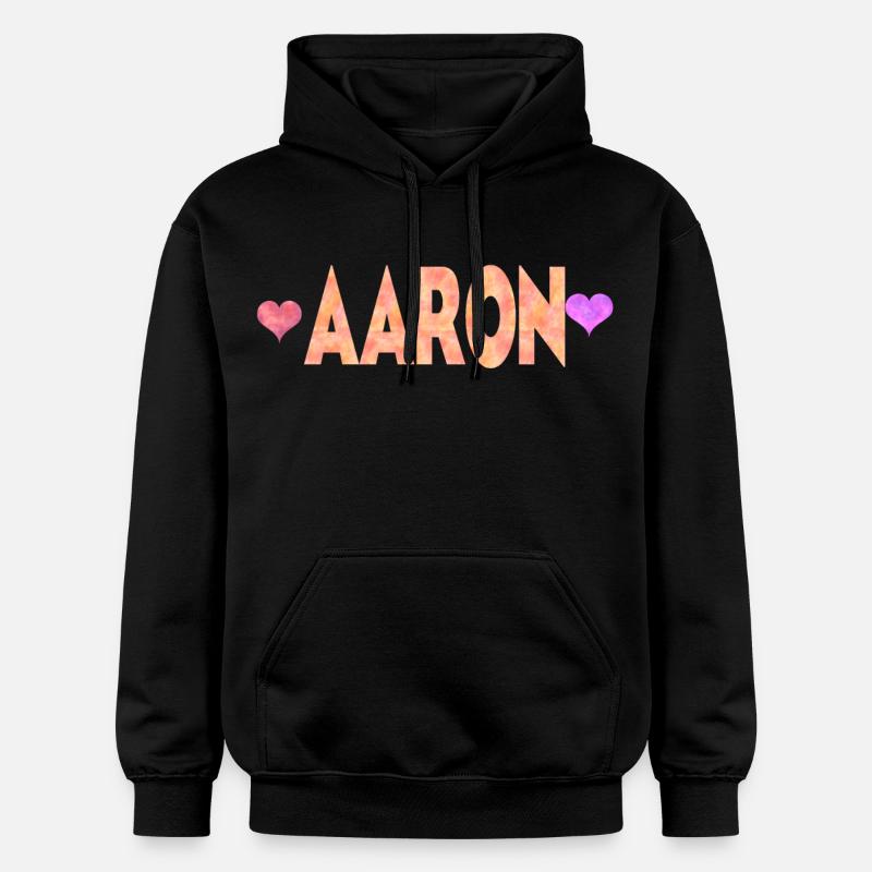 Aaron - Sweat à capuche Softstyle® Gildan Unisexe - noir