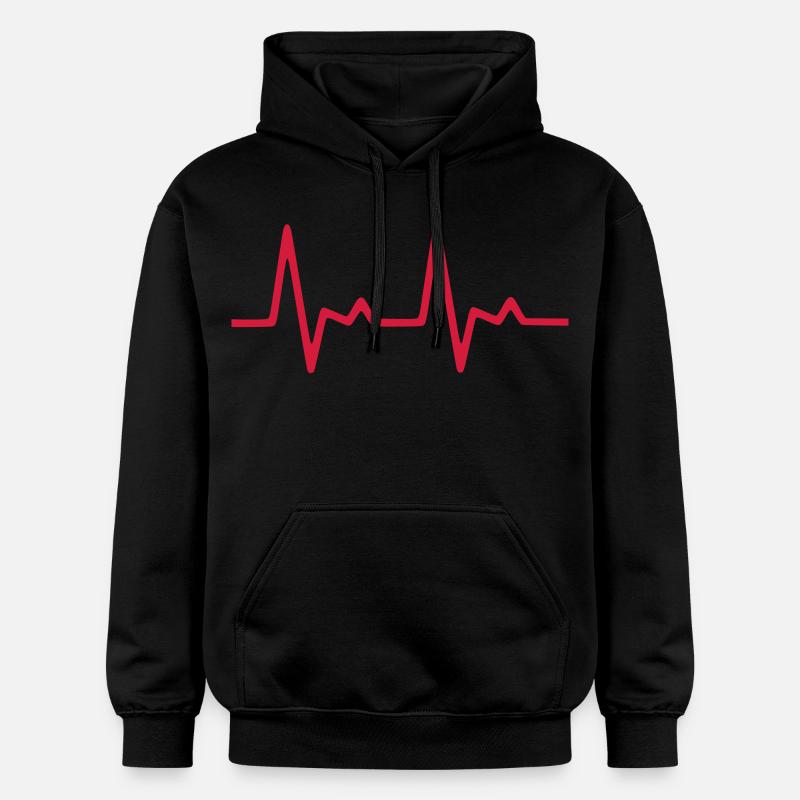 ECG_01 - Sweat à capuche Softstyle® Gildan Unisexe - noir