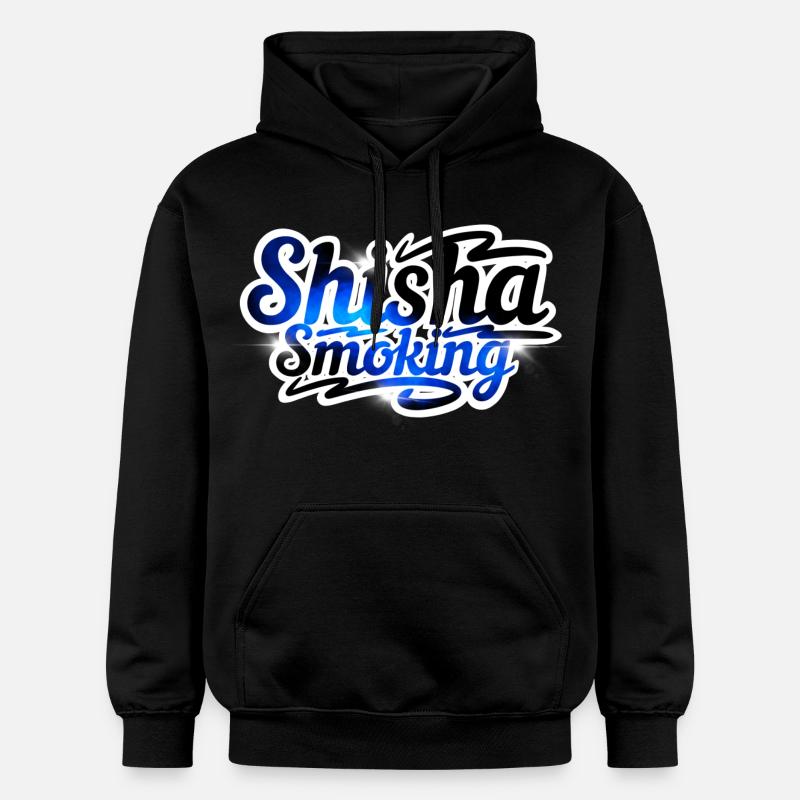 Fumer la chicha - Sweat à capuche Softstyle® Gildan Unisexe - noir