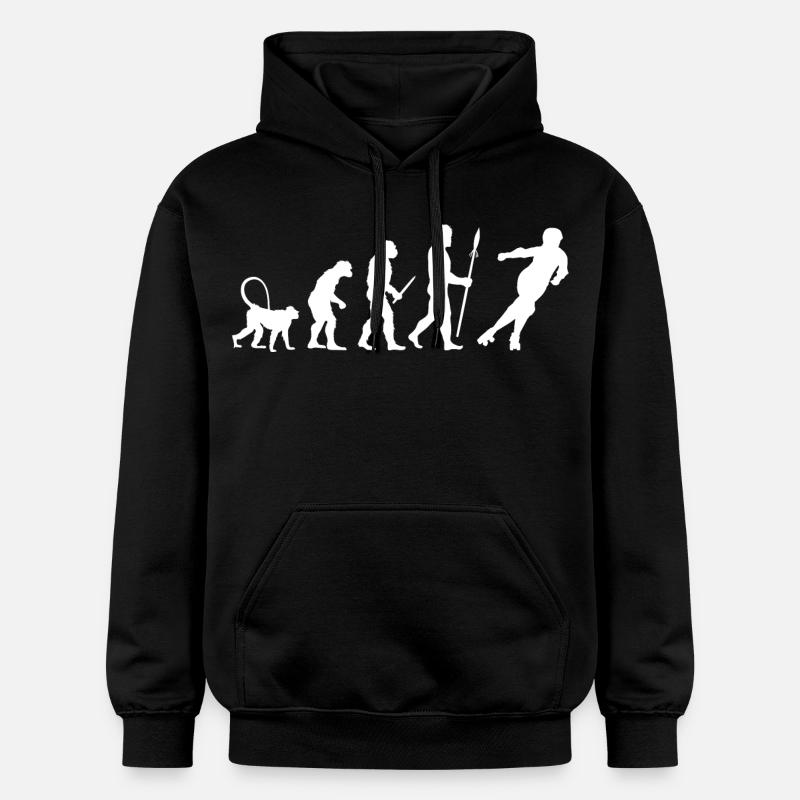 Développement du roller derby - Sweat à capuche Softstyle® Gildan Unisexe - noir