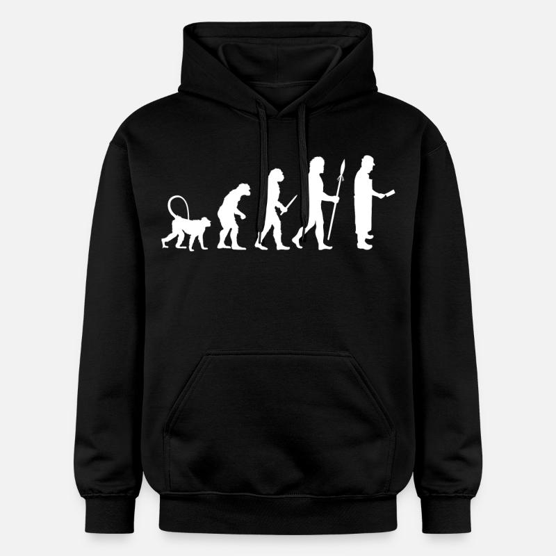 Développement d’une boucherie - Sweat à capuche Softstyle® Gildan Unisexe - noir