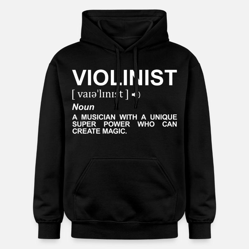 Dictionnaire du violoniste - Sweat à capuche Softstyle® Gildan Unisexe - noir