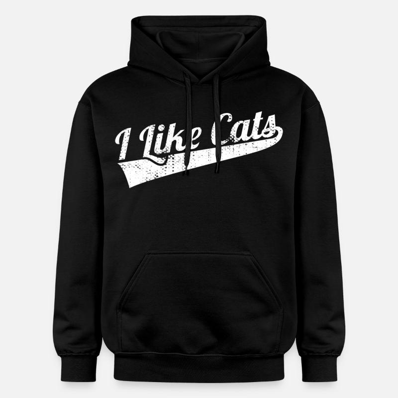 J’aime les chats - Sweat à capuche Softstyle® Gildan Unisexe - noir