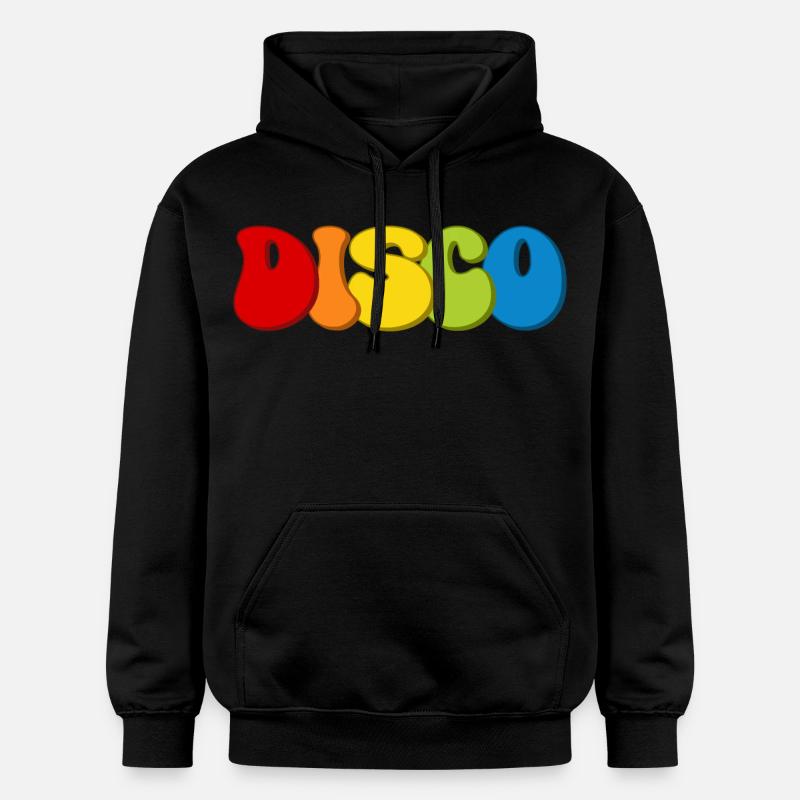 Discothèque - Sweat à capuche Softstyle® Gildan Unisexe - noir