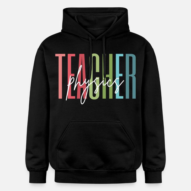 Cadeau d’école de professeur de physique - Sweat à capuche Softstyle® Gildan Unisexe - noir