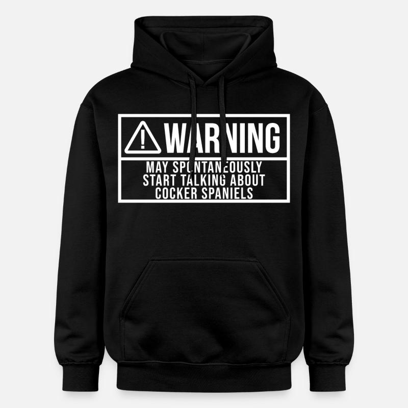 Cocker Spaniel - Sweat à capuche Softstyle® Gildan Unisexe - noir