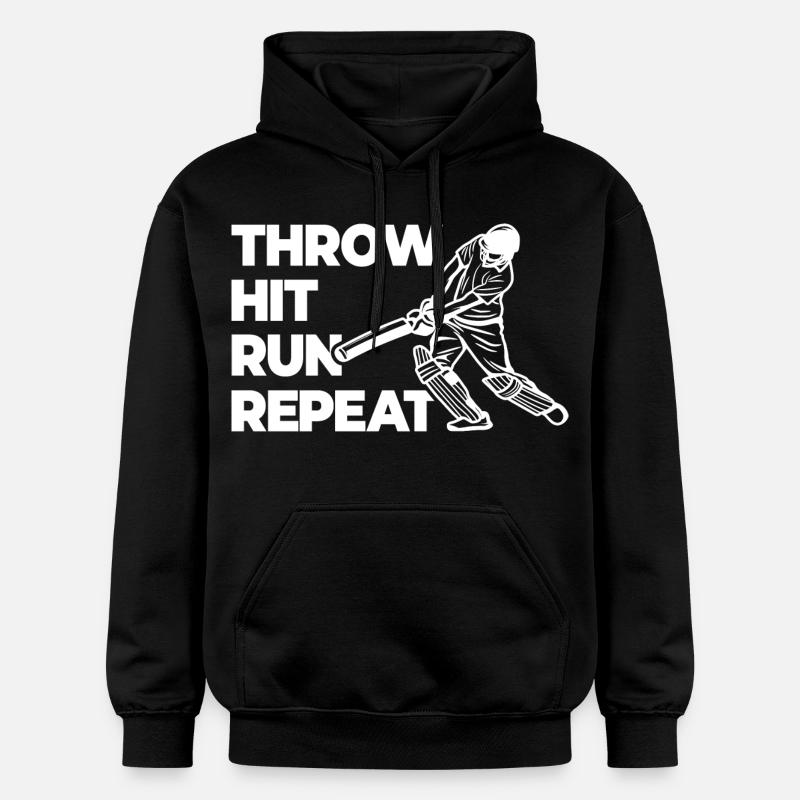 Lancer, frapper, répéter des courses - Sweat à capuche Softstyle® Gildan Unisexe - noir