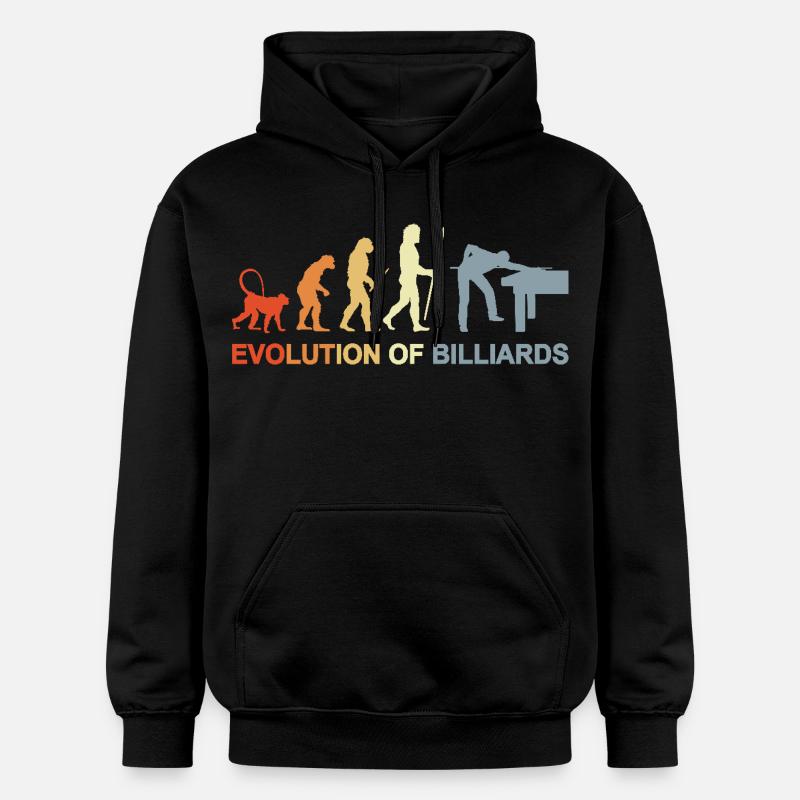 Billard Evolution - Sweat à capuche Softstyle® Gildan Unisexe - noir