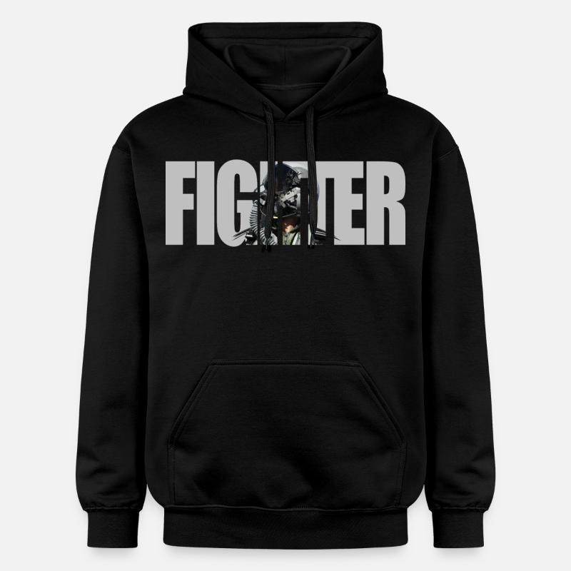 Combattant - Sweat à capuche Softstyle® Gildan Unisexe - noir