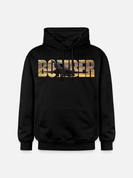 Bomber Tu-22 M3 - Gildan Unisex Softstyle® Midweight Hoodie - black