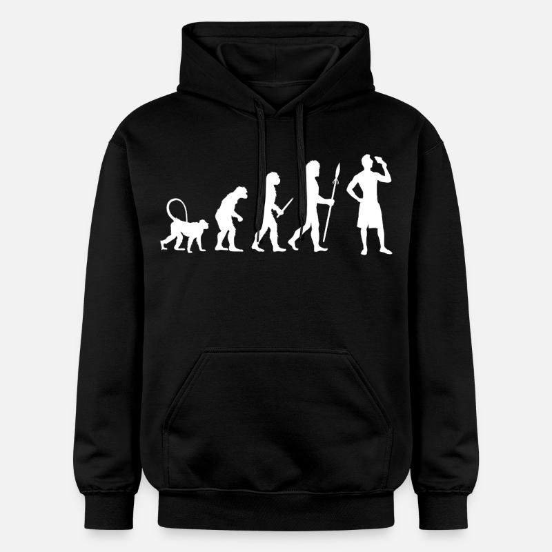 Eiscreme Evolution - Gildan Unisex Softstyle® Midweight Hoodie - Schwarz