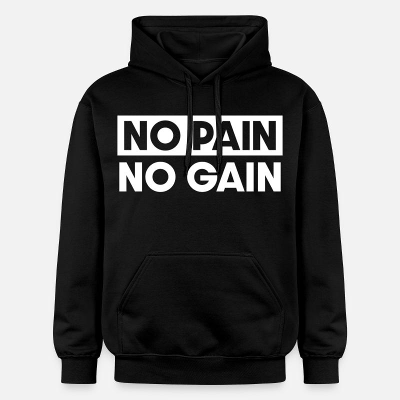 On n’a rien sans rien - Sweat à capuche Softstyle® Gildan Unisexe - noir