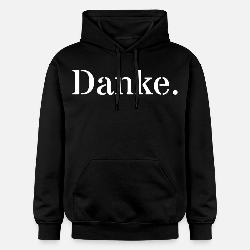 Merci - Sweat à capuche Softstyle® Gildan Unisexe - noir