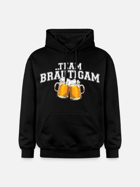 Bachelor Party - Team Groom - Gildan Unisex Softstyle® Midweight Hoodie - black