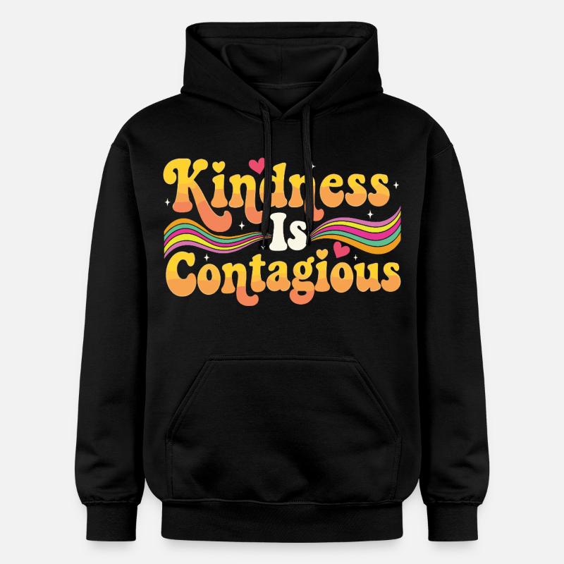 Kindness Emotional Learning Teacher SEL - Sweat à capuche Softstyle® Gildan Unisexe - noir