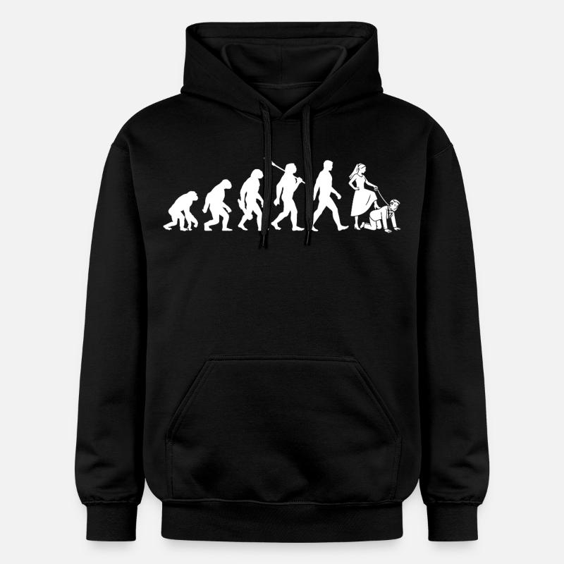 Bachelor Party - Evolution Bachelor - Gildan Unisex Softstyle® Midweight Hoodie - black