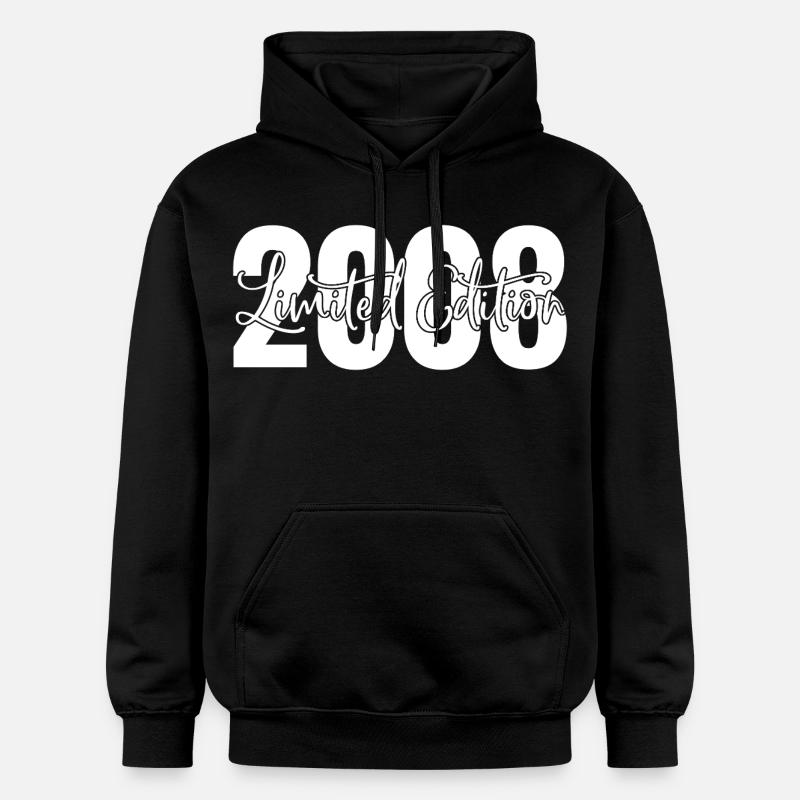 Edition limitée 2008 - Sweat à capuche Softstyle® Gildan Unisexe - noir