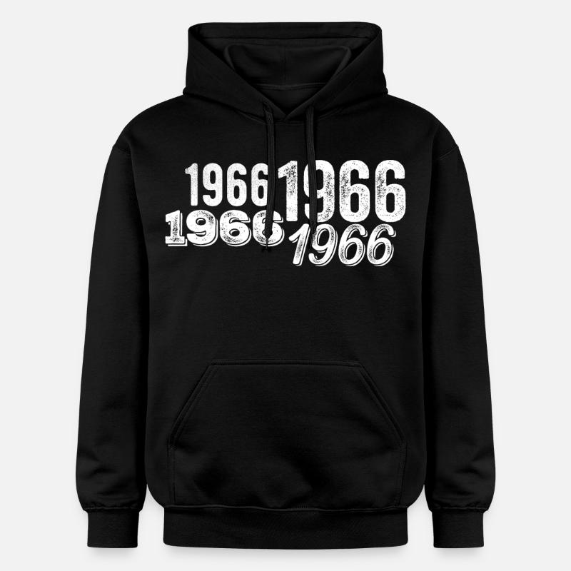 1966 - Sweat à capuche Softstyle® Gildan Unisexe - noir