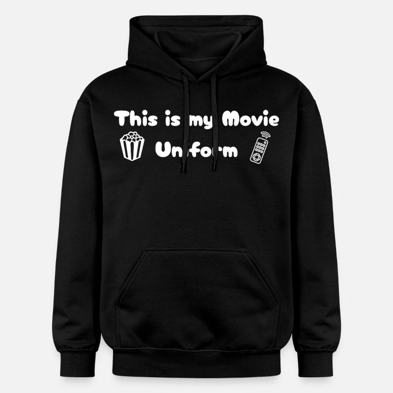 Soirée cinéma - Uniforme - Sweat à capuche Softstyle® Gildan Unisexe - noir