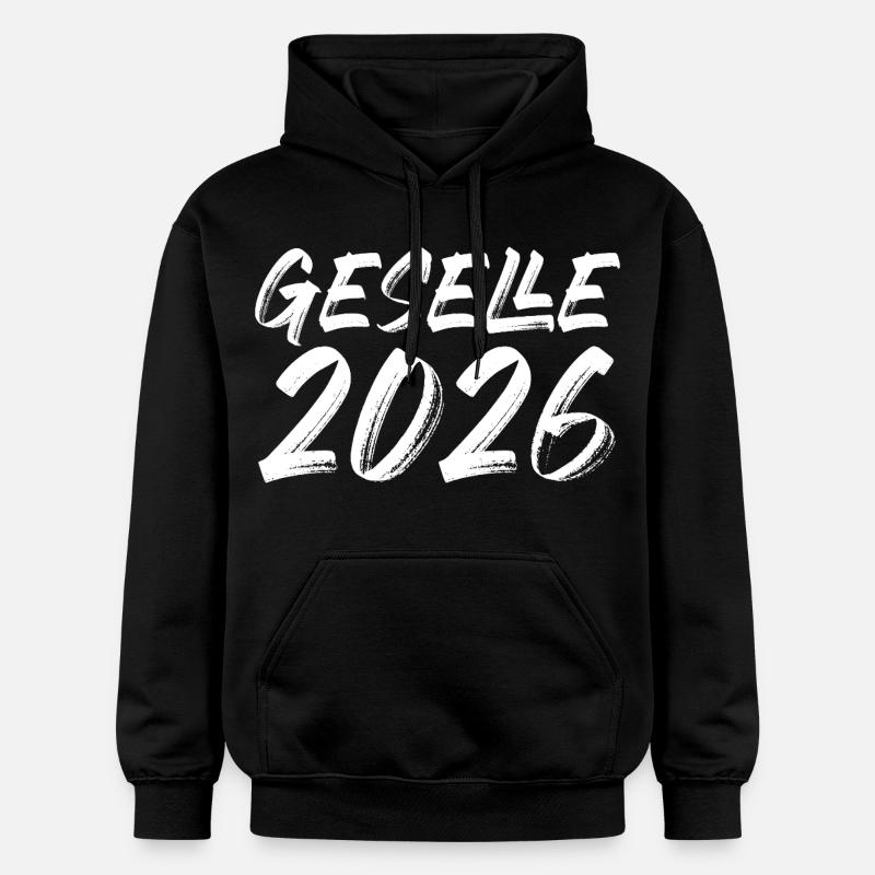 Compagnon 2026 - Sweat à capuche Softstyle® Gildan Unisexe - noir