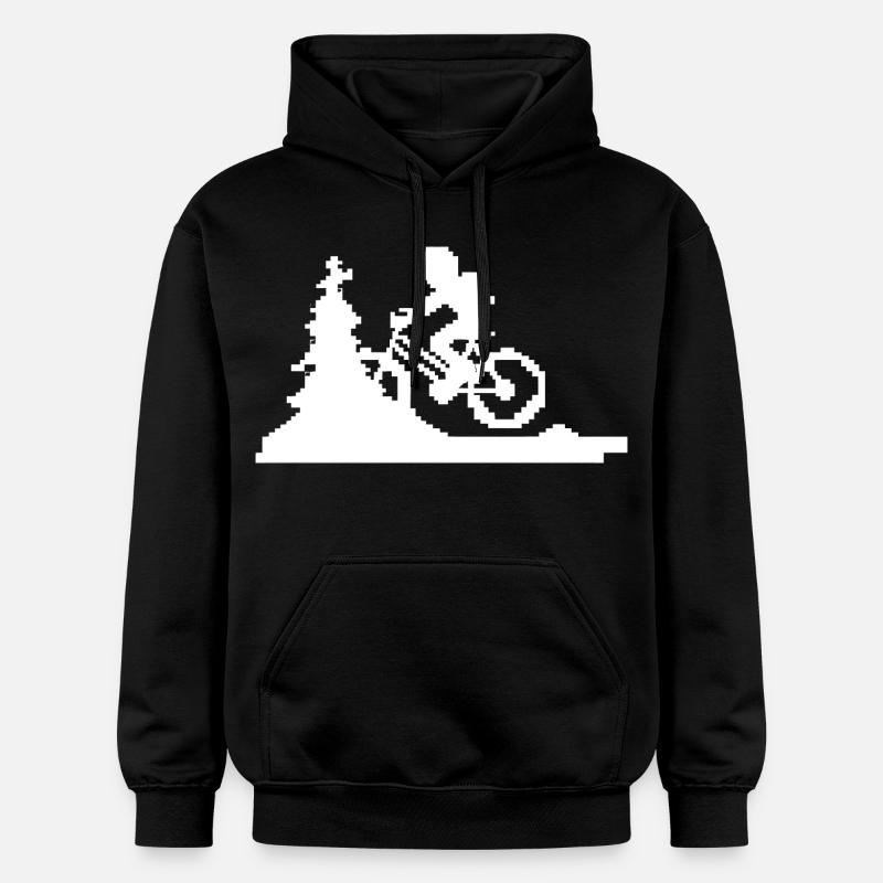 Pixel VTT - Sweat à capuche Softstyle® Gildan Unisexe - noir