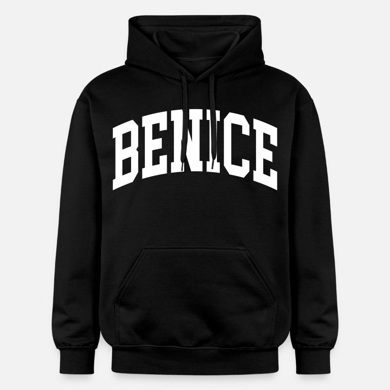 Benice - Sweat à capuche Softstyle® Gildan Unisexe - noir