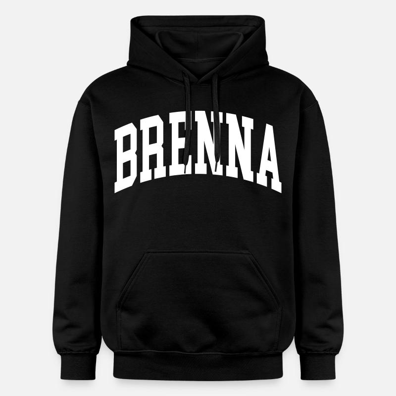 Brenna - Sweat à capuche Softstyle® Gildan Unisexe - noir