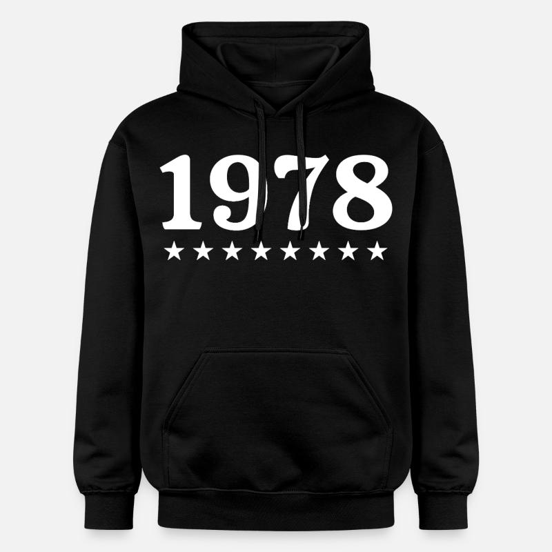1978 Édition Limitée 1978 Retro 1978 - Sweat à capuche Softstyle® Gildan Unisexe - noir