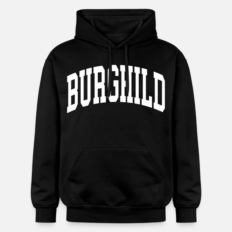 Burghild - Sweat à capuche Softstyle® Gildan Unisexe - noir