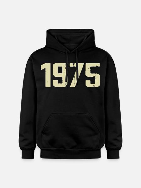 Jubiläum 1975 - Gildan Unisex Softstyle® Midweight Hoodie - Schwarz
