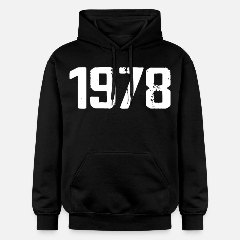 1978 - Génial depuis 1978 - Sweat à capuche Softstyle® Gildan Unisexe - noir