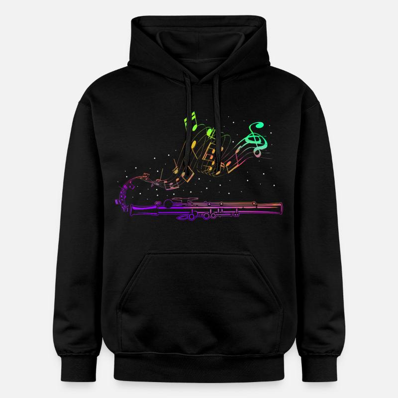 Fosse, section de percussions de marimbistes - Sweat à capuche Softstyle® Gildan Unisexe - noir