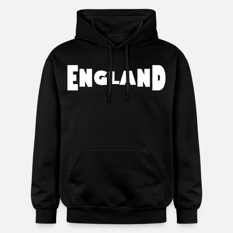 Angleterre - Sweat à capuche Softstyle® Gildan Unisexe - noir