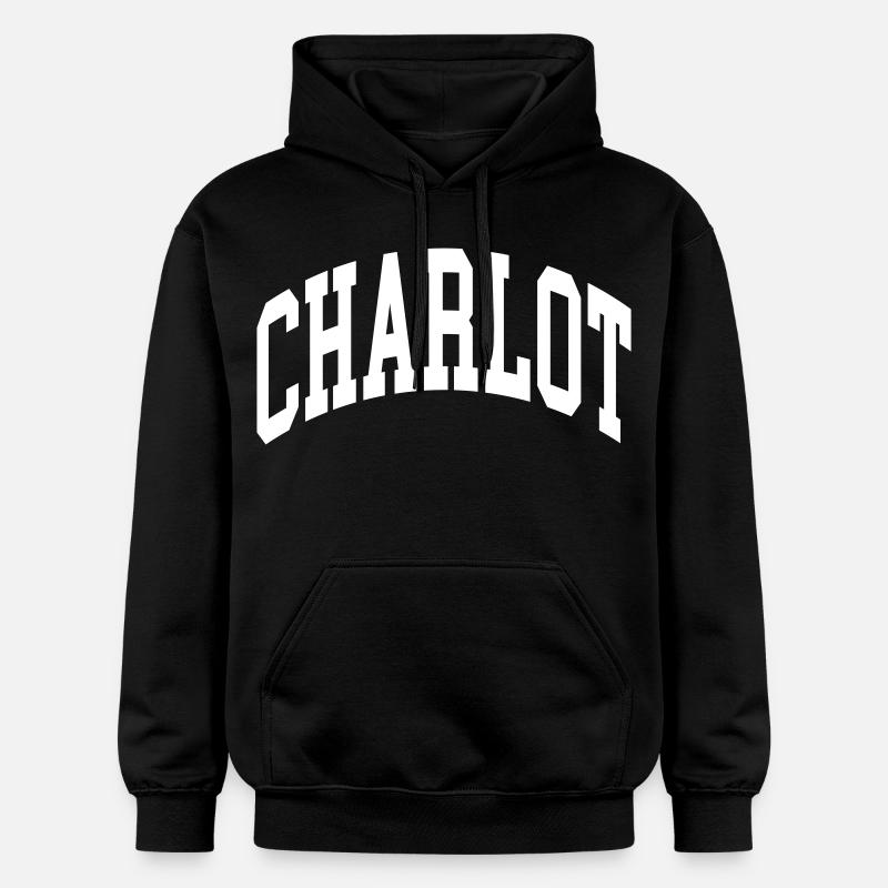 Charlot - Sweat à capuche Softstyle® Gildan Unisexe - noir