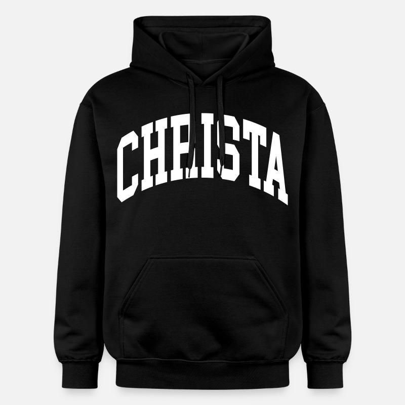 Christa - Sweat à capuche Softstyle® Gildan Unisexe - noir